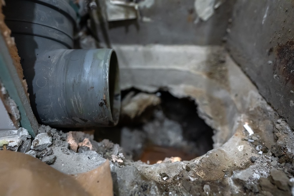 Sanitary Sewer Pipe Cleaning